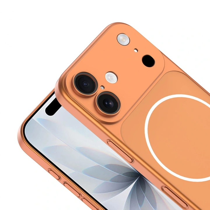 Apple iPhone 16 Kılıf Redclick M-Safe Şarj Özellikli Kamera Korumalı Spark Kapak