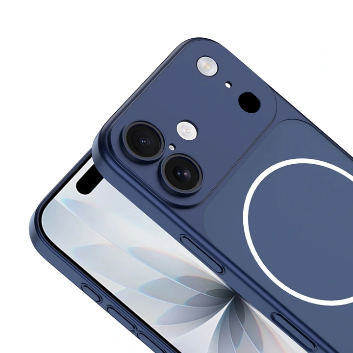 Apple iPhone 16 Kılıf Redclick M-Safe Şarj Özellikli Kamera Korumalı Spark Kapak