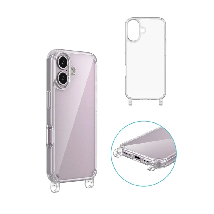 Apple iPhone 16 Kılıf Redclick X-Rop Kapak