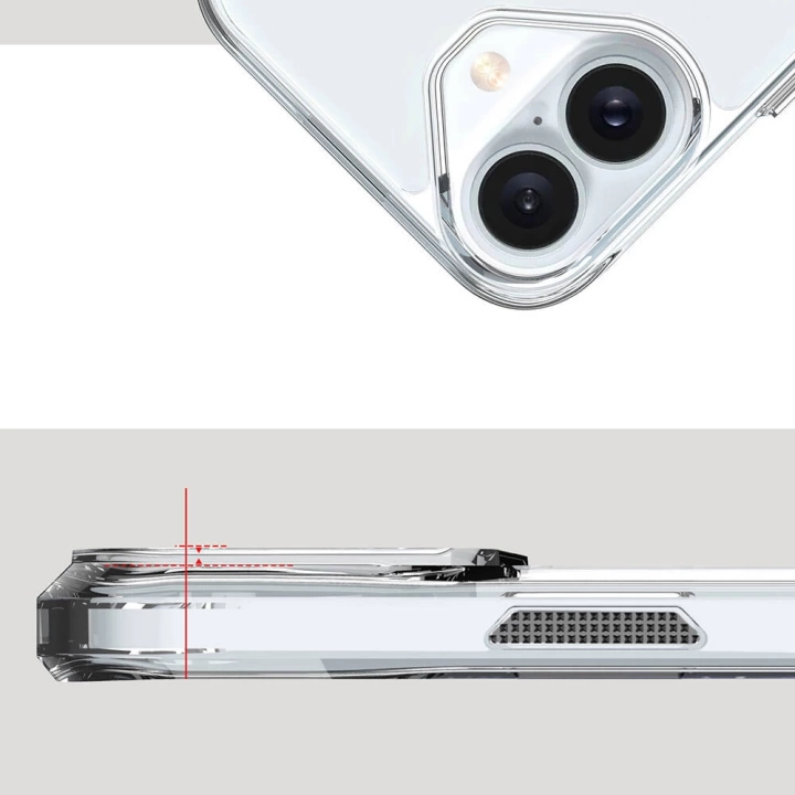Apple iPhone 16 Plus Kılıf Redclick Magsafe Şarj Özellikli T-Max Magsafe Kapak