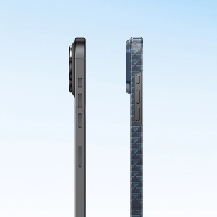 Apple iPhone 16 Pro Kılıf M-safe Şarj Özellikli Raptic Aramid Skin Origin Serisi Kapak