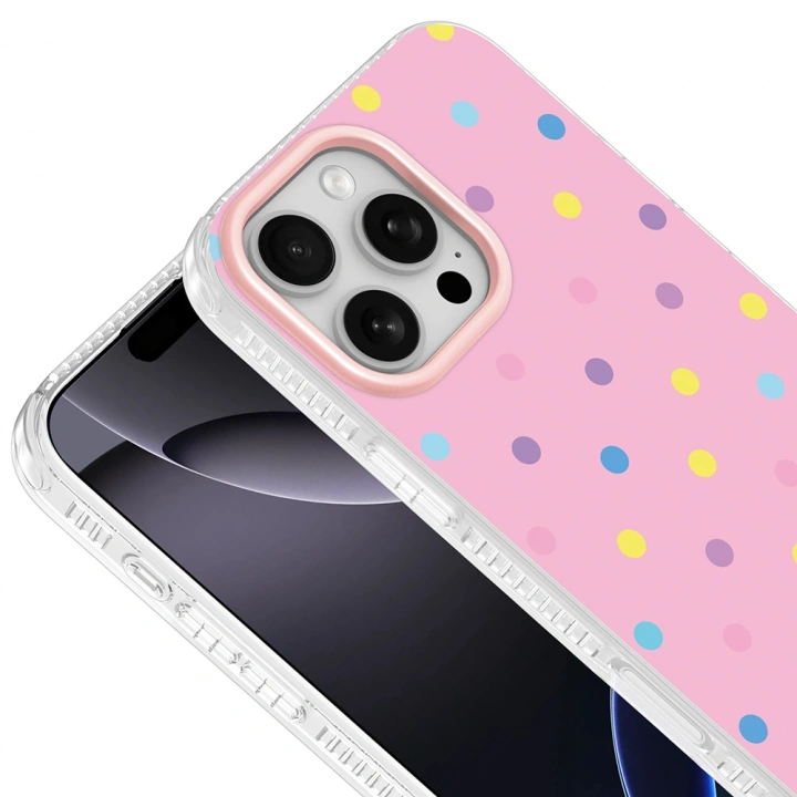 Apple iPhone 16 Pro Max Kılıf Airbag Tasarımlı Redclick Potik Sert PC Kapak