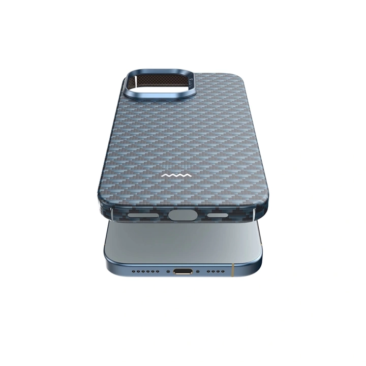 Apple iPhone 16 Pro Max Kılıf M-safe Şarj Özellikli Raptic Aramid Skin Origin Serisi Kapak