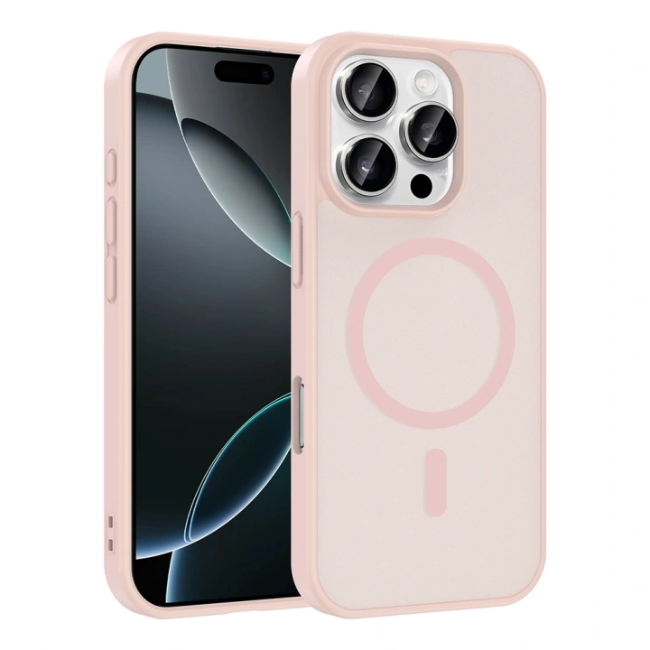 Apple iPhone 16 Pro Max Kılıf M-safe Şarj Özellikli Redclick Babet Kapak