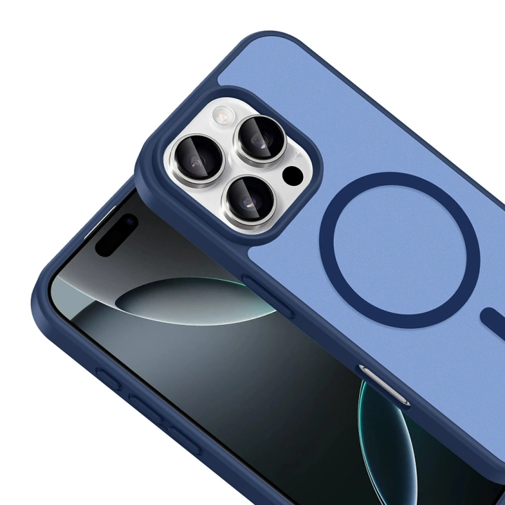 Apple iPhone 16 Pro Max Kılıf M-safe Şarj Özellikli Redclick Babet Kapak