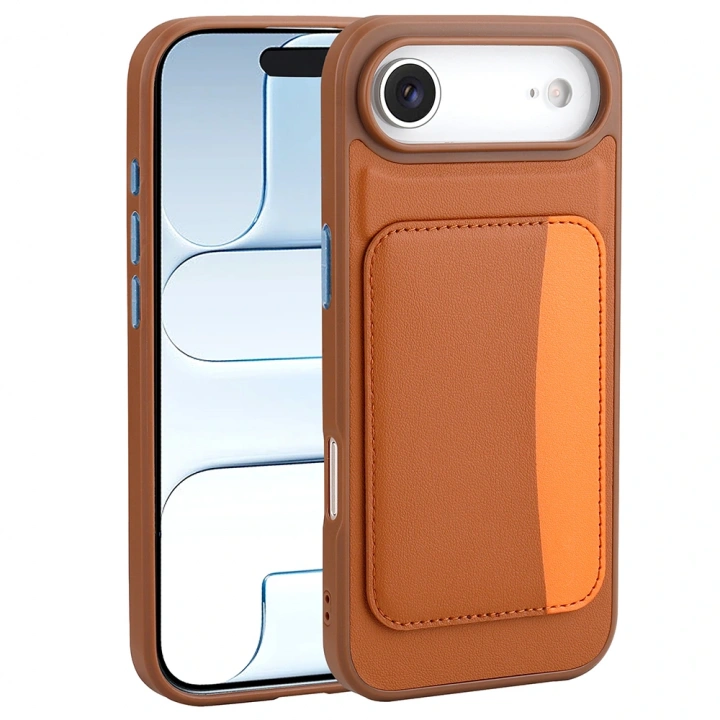 Apple iPhone 17 Air Kılıf Kartlıklı Redclick X-Kart Silikon Kapak