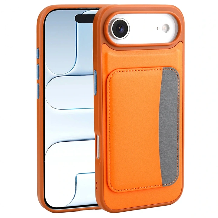 Apple iPhone 17 Air Kılıf Kartlıklı Redclick X-Kart Silikon Kapak