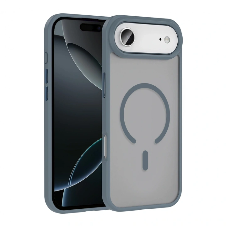 Apple iPhone 17 Air Kılıf M-safe Şarj Özellikli Mat Arka Yüzey Redclick Sio Kapak