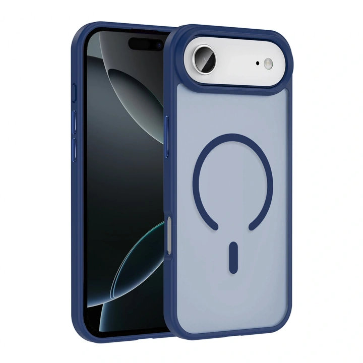 Apple iPhone 17 Air Kılıf M-safe Şarj Özellikli Mat Arka Yüzey Redclick Sio Kapak