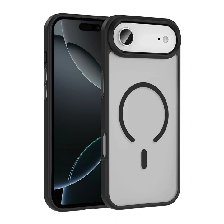 Apple iPhone 17 Air Kılıf M-safe Şarj Özellikli Mat Arka Yüzey Redclick Sio Kapak