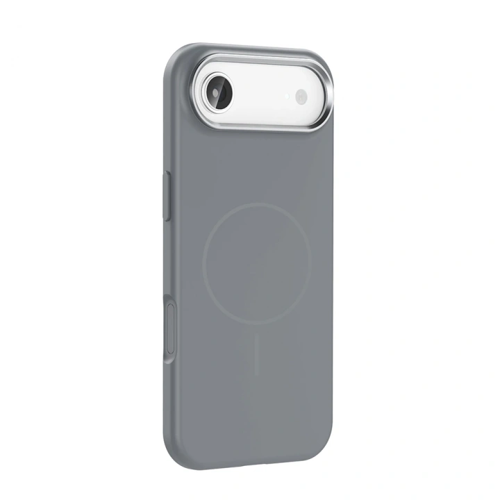 Apple iPhone 17 Air Kılıf M-Safe Şarj Özellikli Metal Kamera Çerçeveli Redclick Edi Silikon Kapak