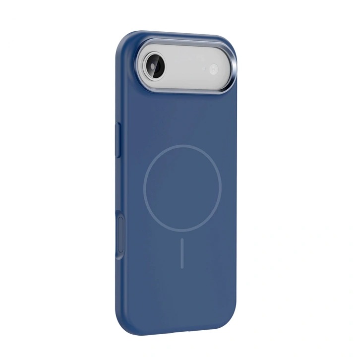 Apple iPhone 17 Air Kılıf M-Safe Şarj Özellikli Metal Kamera Çerçeveli Redclick Edi Silikon Kapak