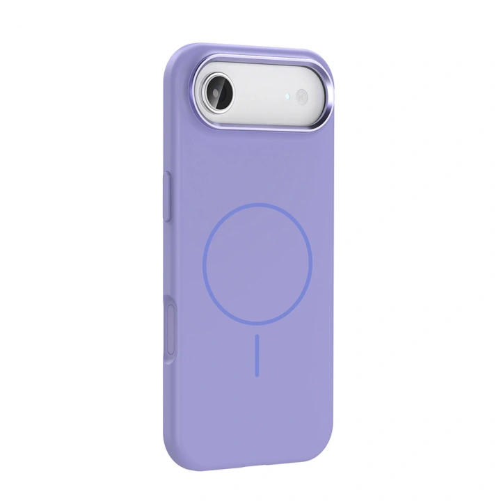 Apple iPhone 17 Air Kılıf M-Safe Şarj Özellikli Metal Kamera Çerçeveli Redclick Edi Silikon Kapak