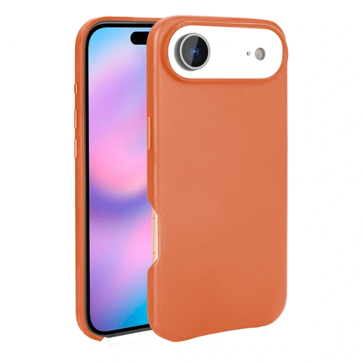 Apple iPhone 17 Air Kılıf M-safe Şarj Özellikli PU Deri Görünümlü Redclick Kupra Kapak