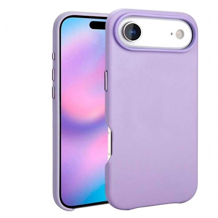 Apple iPhone 17 Air Kılıf M-safe Şarj Özellikli PU Deri Görünümlü Redclick Kupra Kapak