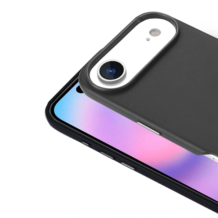 Apple iPhone 17 Air Kılıf M-safe Şarj Özellikli PU Deri Görünümlü Redclick Kupra Kapak