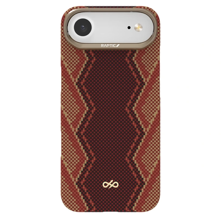 Apple iPhone 17 Air Kılıf M-safe Şarj Özellikli Raptic Aramid Skin Bionic Serisi Kapak