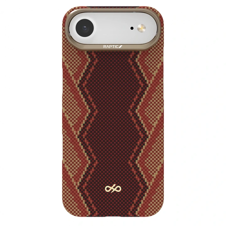 Apple iPhone 17 Air Kılıf M-safe Şarj Özellikli Raptic Aramid Skin Bionic Serisi Kapak