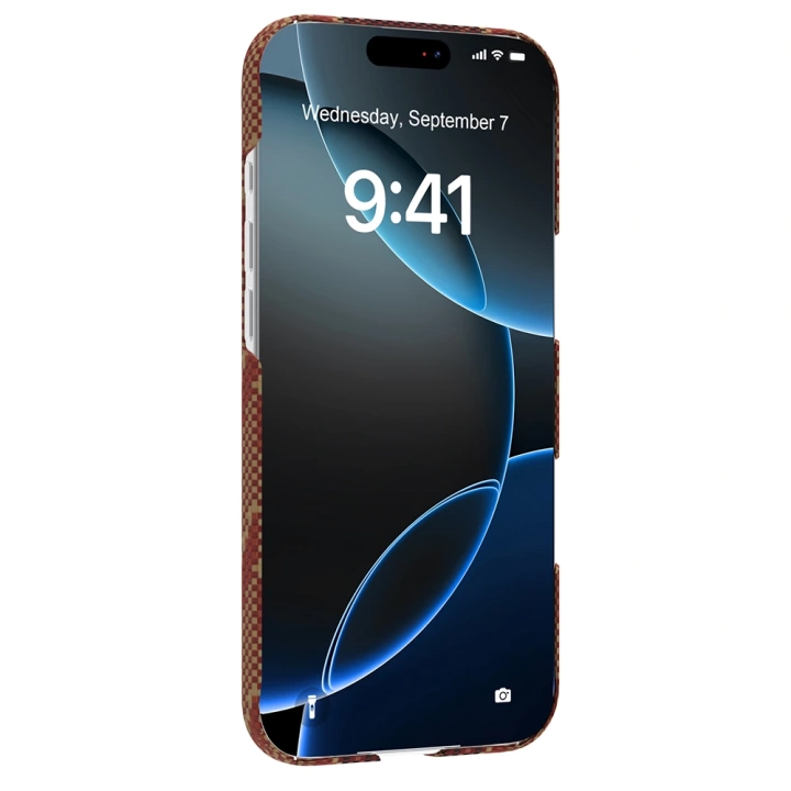 Apple iPhone 17 Air Kılıf M-safe Şarj Özellikli Raptic Aramid Skin Bionic Serisi Kapak