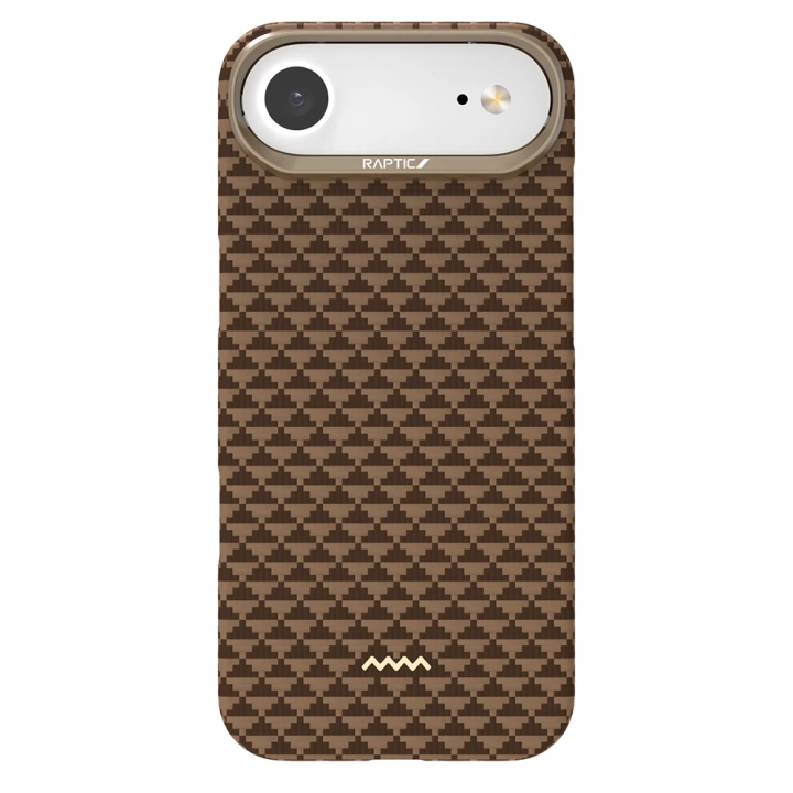 Apple iPhone 17 Air Kılıf M-safe Şarj Özellikli Raptic Aramid Skin Origin Serisi Kapak