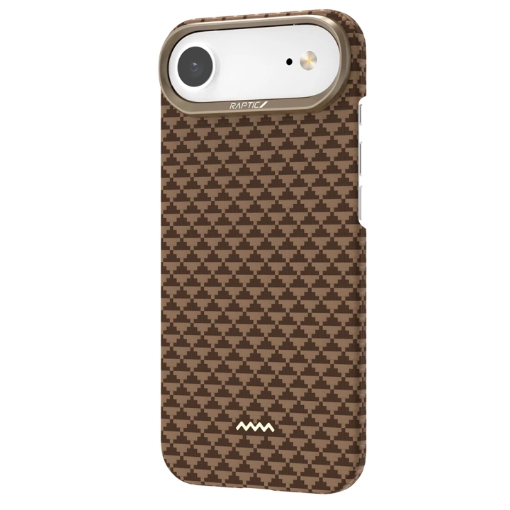 Apple iPhone 17 Air Kılıf M-safe Şarj Özellikli Raptic Aramid Skin Origin Serisi Kapak