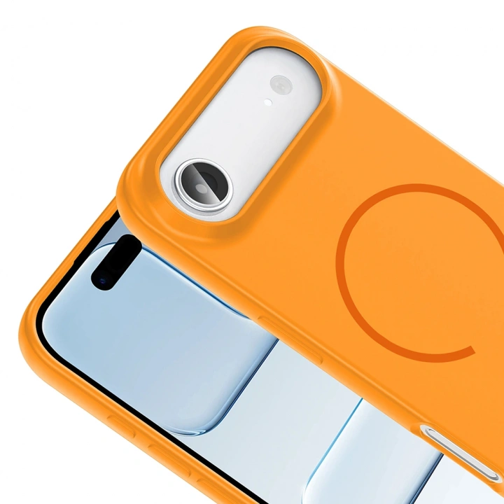 Apple iPhone 17 Air Kılıf M-safe Şarj Özellikli Redclick Meta Kapak