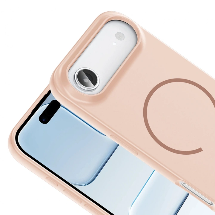 Apple iPhone 17 Air Kılıf M-safe Şarj Özellikli Redclick Meta Kapak