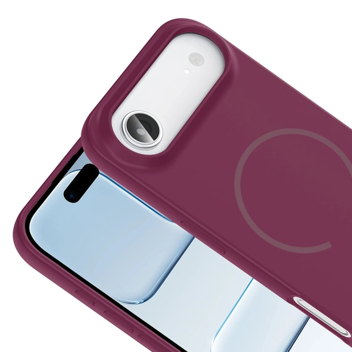 Apple iPhone 17 Air Kılıf M-safe Şarj Özellikli Redclick Meta Kapak