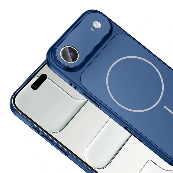 Apple iPhone 17 Air Kılıf Redclick M-Safe Şarj Özellikli Kamera Korumalı Formen Dönüştürücü  Kapak