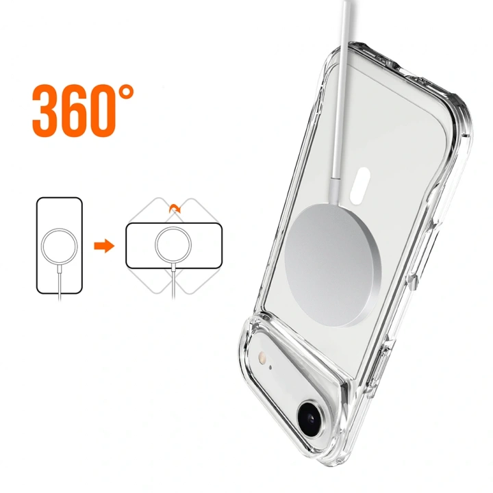 Apple iPhone 17 Air Kılıf Redclick M-safe Şarj Özellikli T-Max M-safe Kapak