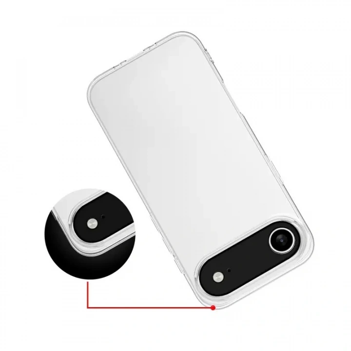 Apple iPhone 17 Air Kılıf Redclick Süper Silikon Kapak