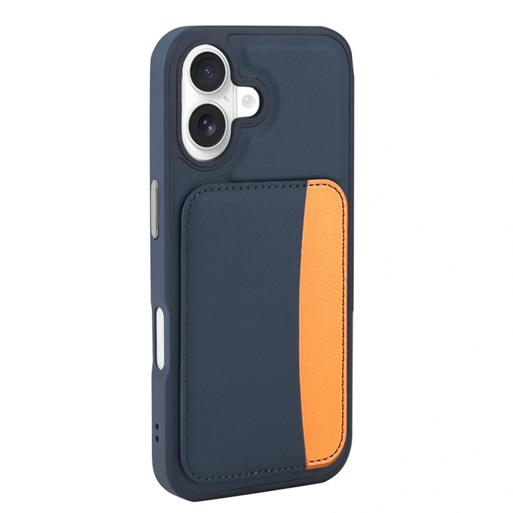 Apple iPhone 17 Kılıf Kartlıklı Redclick X-Kart Silikon Kapak