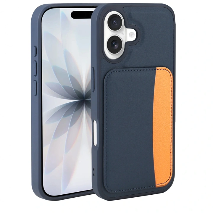 Apple iPhone 17 Kılıf Kartlıklı Redclick X-Kart Silikon Kapak