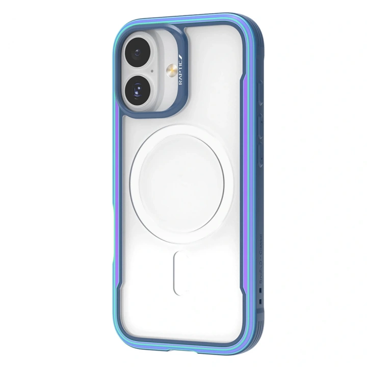 Apple iPhone 17 Kılıf M-safe Şarj Özellikli Airbagli Raptic Shield Serisi Şeffaf Arka Yüzey Kapak