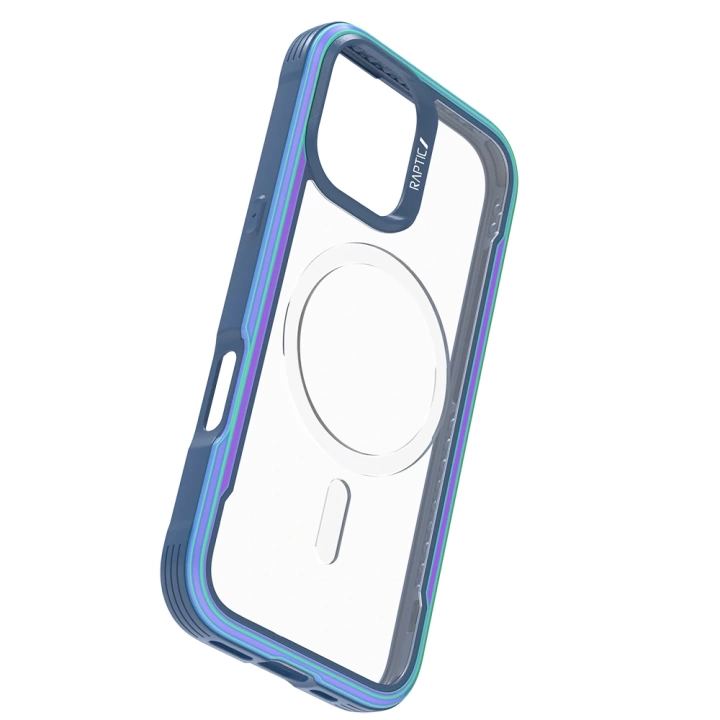 Apple iPhone 17 Kılıf M-safe Şarj Özellikli Airbagli Raptic Shield Serisi Şeffaf Arka Yüzey Kapak