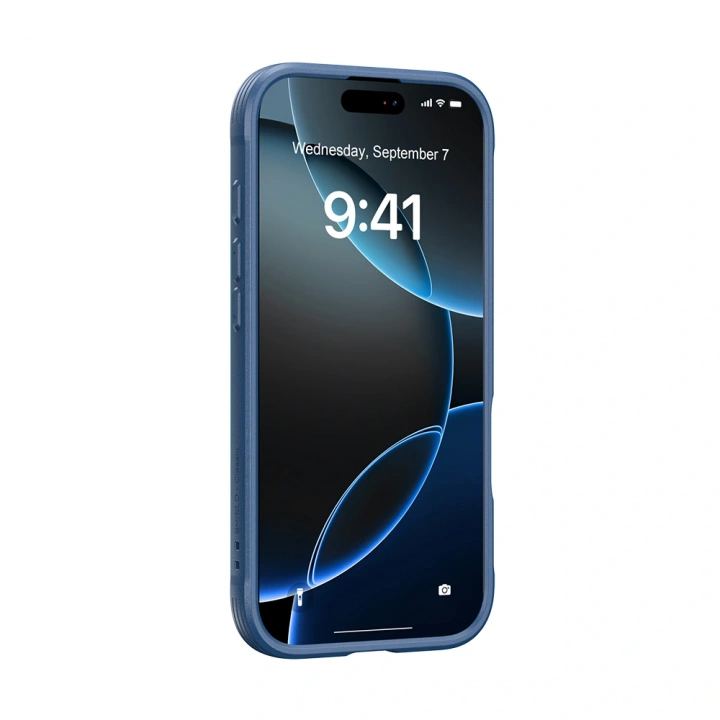 Apple iPhone 17 Kılıf M-safe Şarj Özellikli Airbagli Raptic Shield Serisi Şeffaf Arka Yüzey Kapak