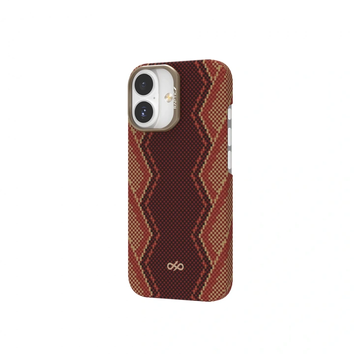 Apple iPhone 17 Kılıf M-safe Şarj Özellikli Raptic Aramid Skin Bionic Serisi Kapak