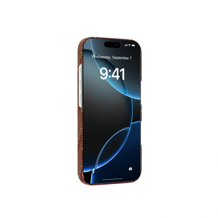 Apple iPhone 17 Kılıf M-safe Şarj Özellikli Raptic Aramid Skin Bionic Serisi Kapak