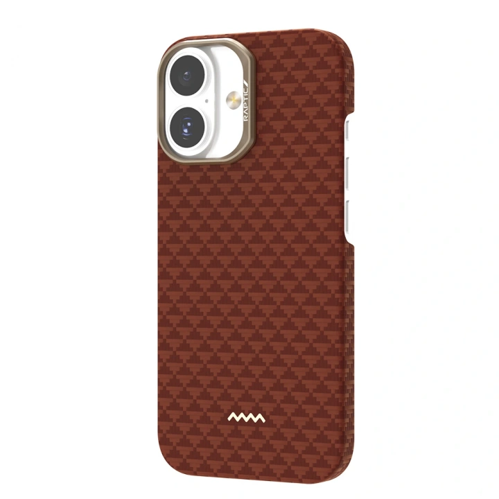 Apple iPhone 17 Kılıf M-safe Şarj Özellikli Raptic Aramid Skin Origin Serisi Kapak