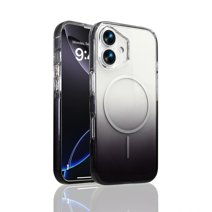 Apple iPhone 17 Kılıf M-Safe Şarj Özellikli Redclick Septik Silikon Kapak