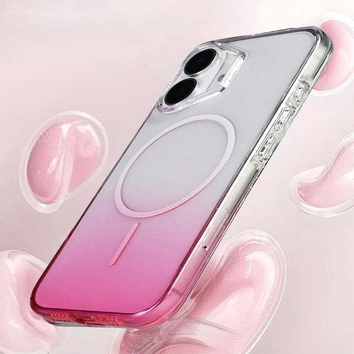 Apple iPhone 17 Kılıf M-Safe Şarj Özellikli Redclick Septik Silikon Kapak