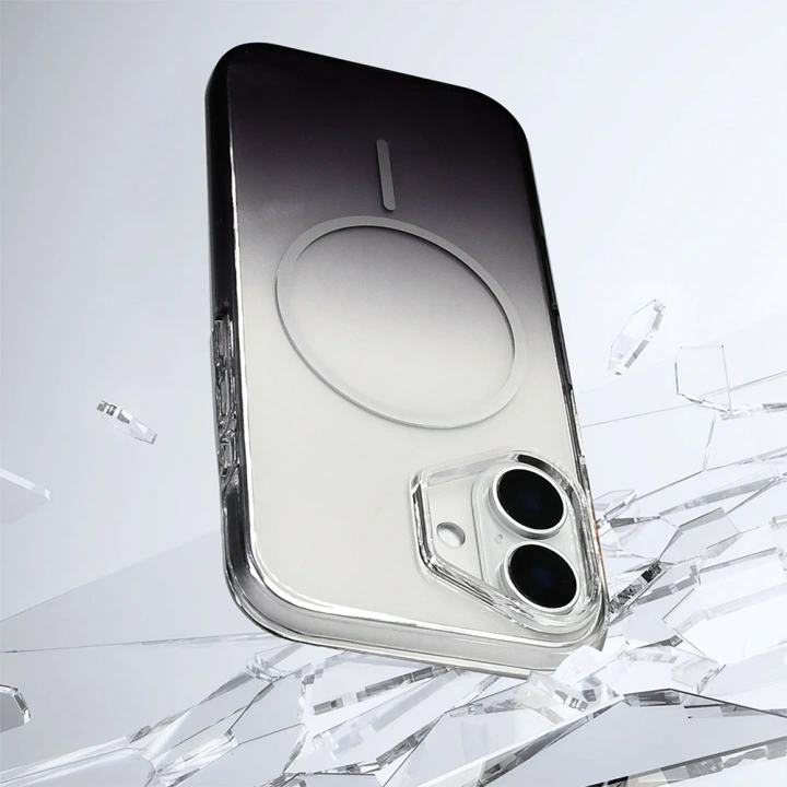 Apple iPhone 17 Kılıf M-Safe Şarj Özellikli Redclick Septik Silikon Kapak