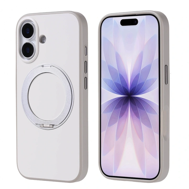 Apple iPhone 17 Kılıf M-Safe Şarj Özellikli Standlı Redclick Proton Silikon Kapak