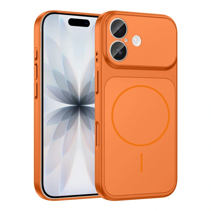 Apple iPhone 17 Kılıf Redclick M-Safe Şarj Özellikli Kamera Korumalı Formen Dönüştürücü  Kapak