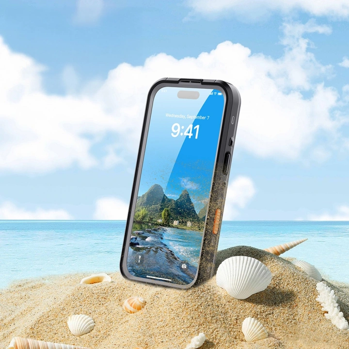 Apple iPhone 17 Pro Kılıf 1-1 Su Geçirmez Kılıf