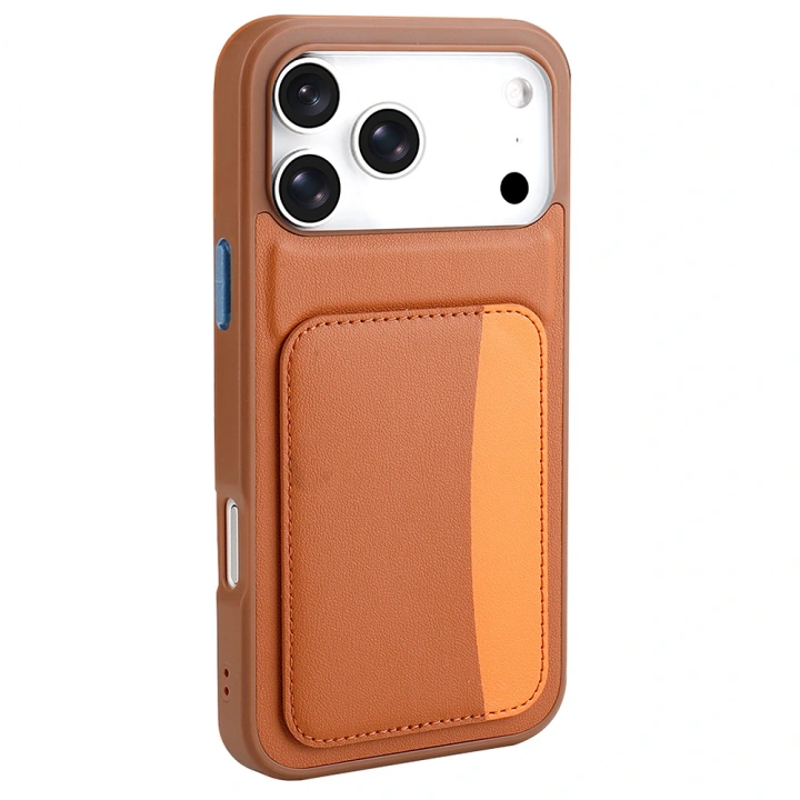 Apple iPhone 17 Pro Kılıf Kartlıklı Redclick X-Kart Silikon Kapak