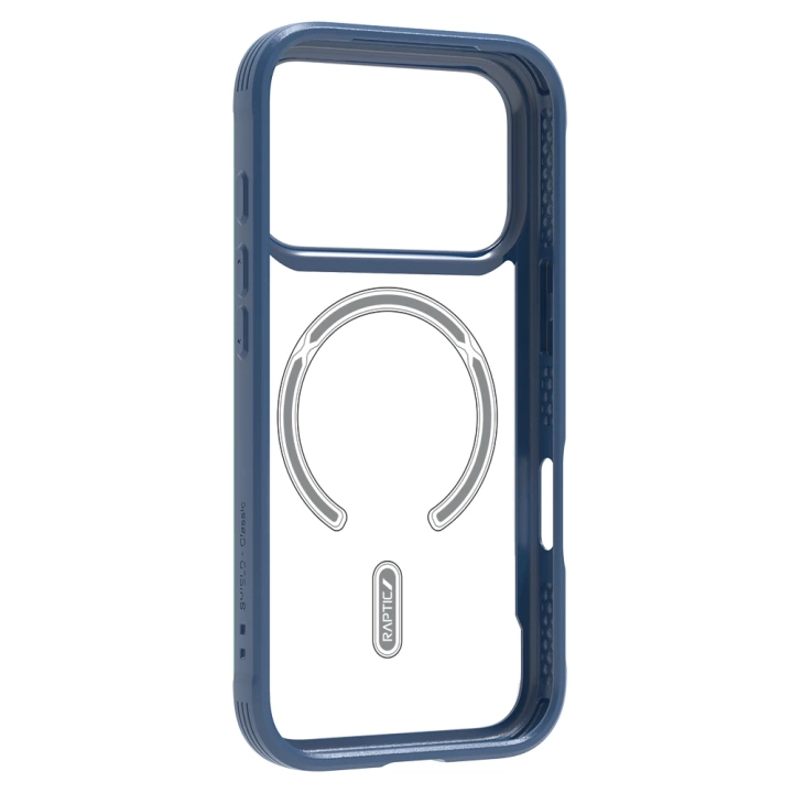 Apple iPhone 17 Pro Kılıf M-safe Şarj Özellikli Airbagli Raptic Shield Serisi Şeffaf Arka Yüzey Kapak