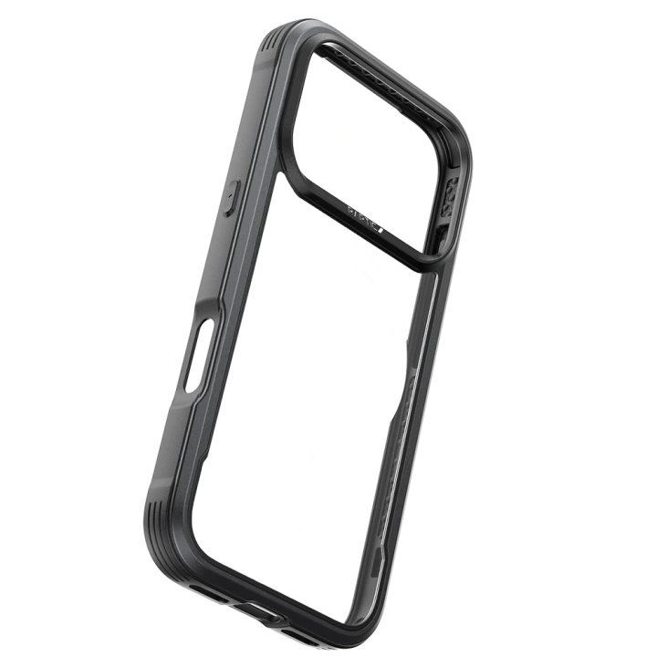 Apple iPhone 17 Pro Kılıf M-safe Şarj Özellikli Airbagli Raptic Shield Serisi Şeffaf Arka Yüzey Kapak