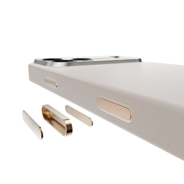 Apple iPhone 17 Pro Kılıf M-Safe Şarj Özellikli Çizgili Udemos Freedom Serisi Kapak