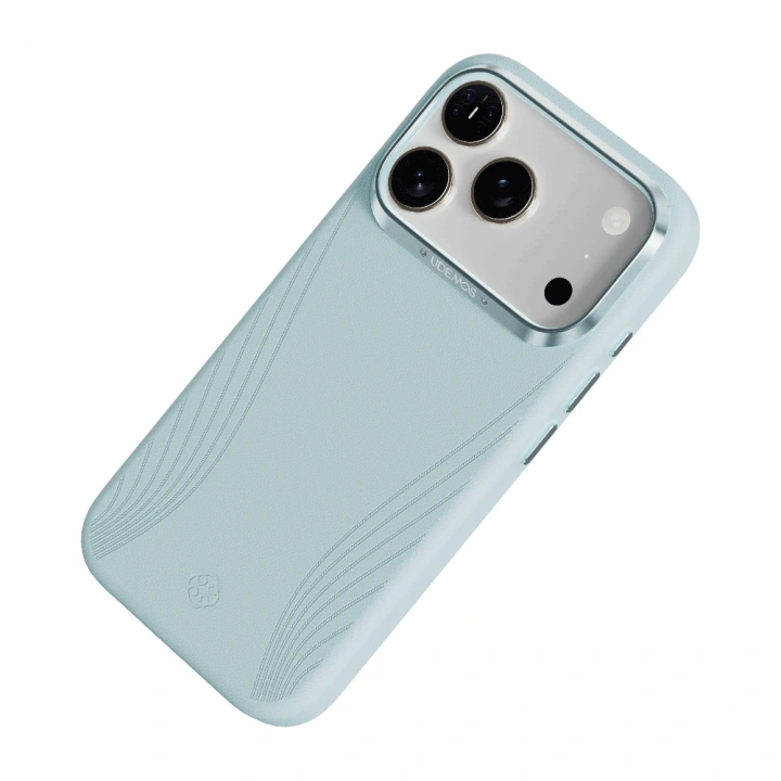 Apple iPhone 17 Pro Kılıf M-Safe Şarj Özellikli Çizgili Udemos Freedom Serisi Kapak